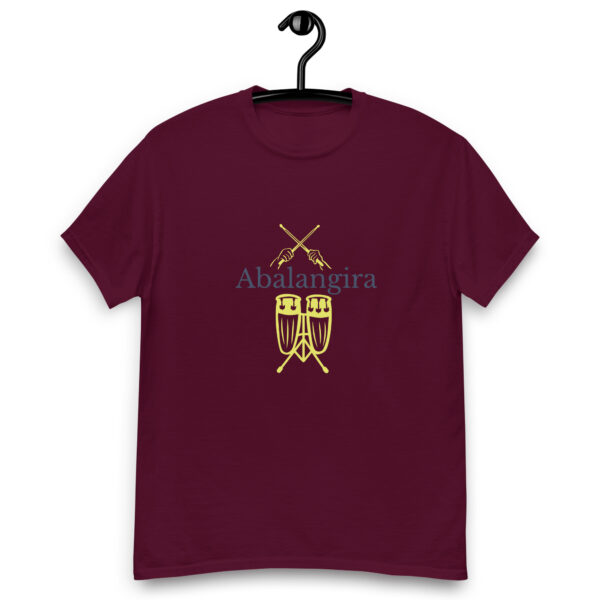 Abalangira-Unisex-T-Shirt_mens-classic-tee-maroon-front