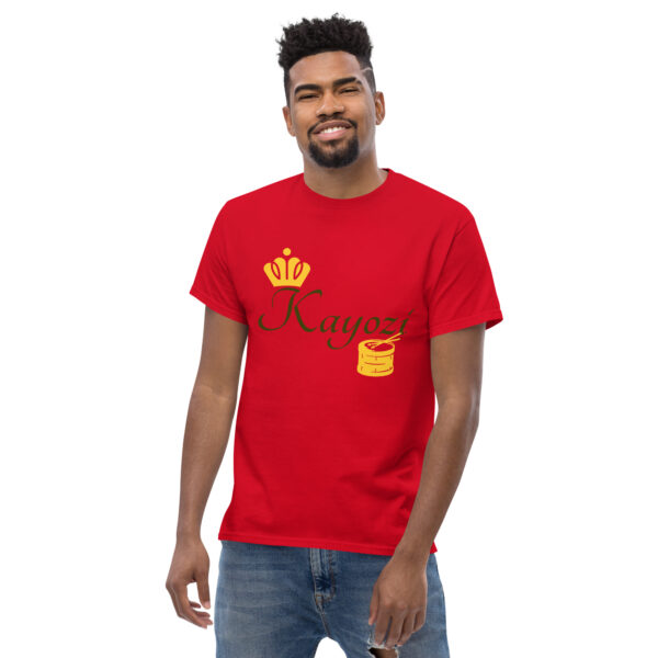 Kayozi-unisex-t-shirt_mens-classic-tee-red-front