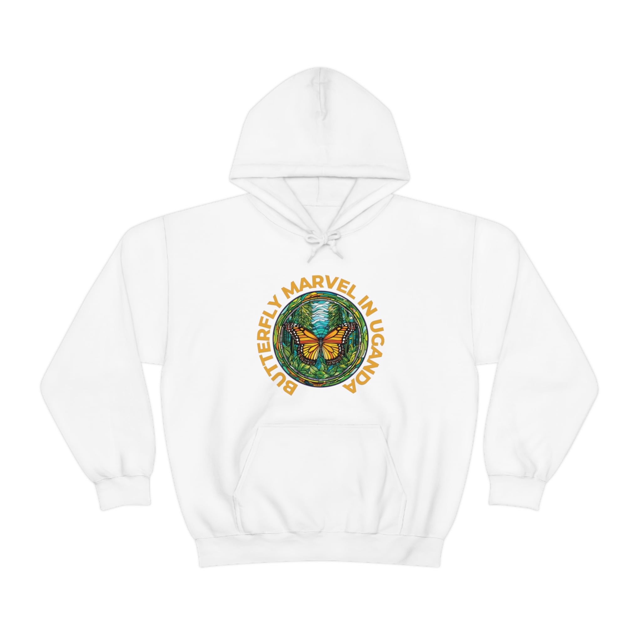 Uganda Butterfly Marvel Hoodie