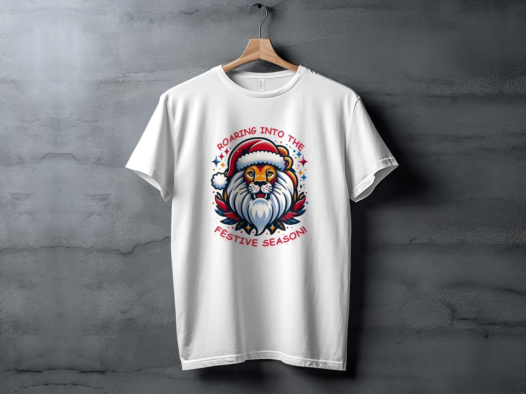 Unisex Festive Lion Majesty T-shirt