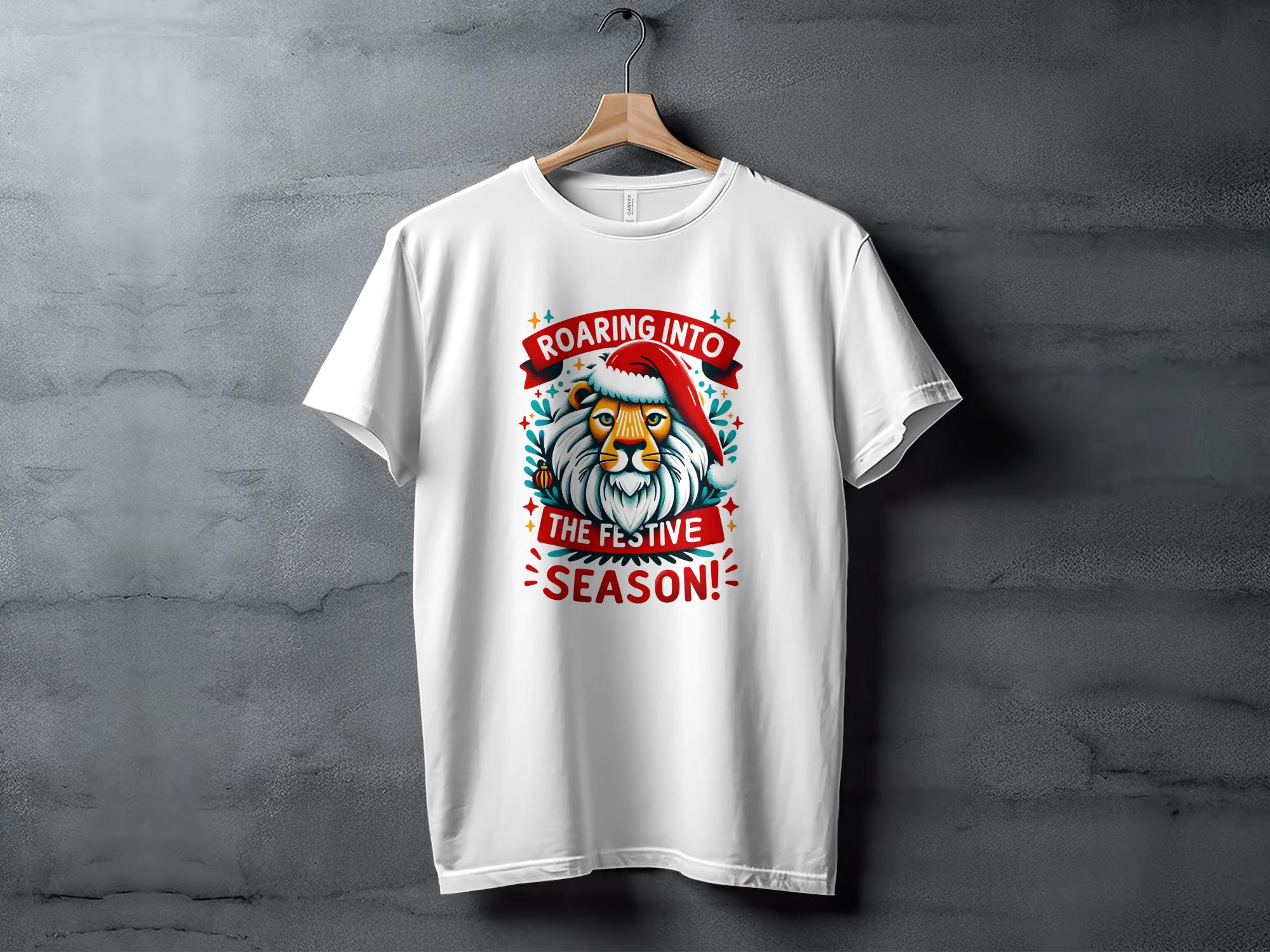 Unisex Festive Lion T-shirt