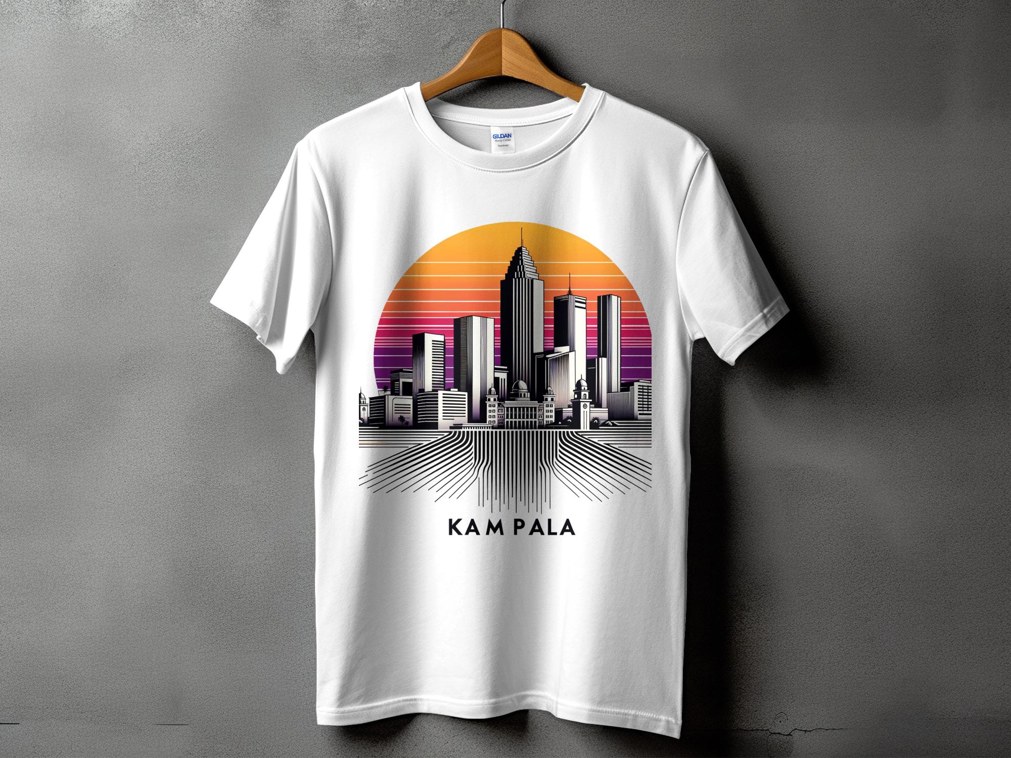 Unisex Kampala Skyline T-shirt