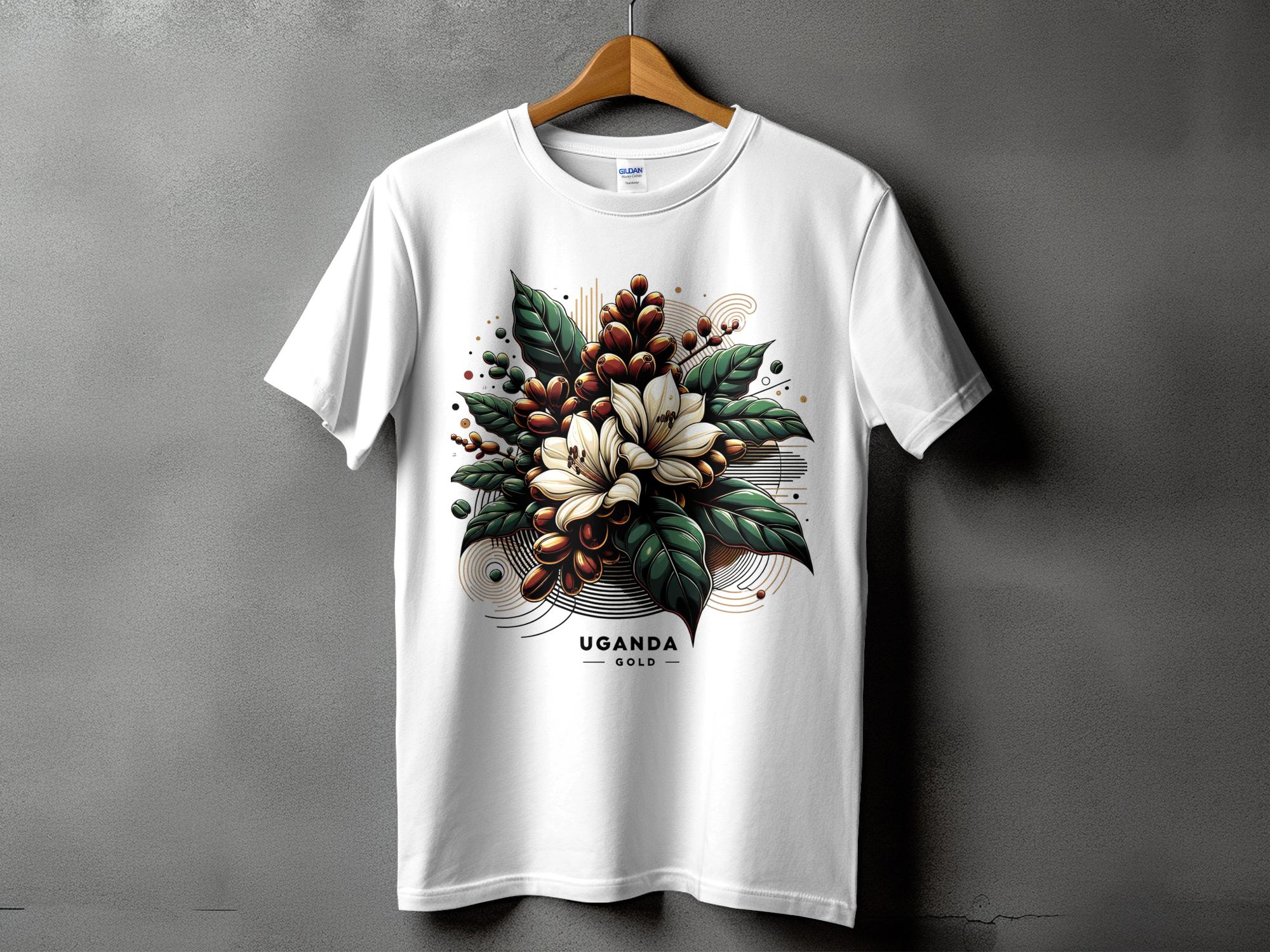 Unisex Artistic Coffee Plant T-shirt